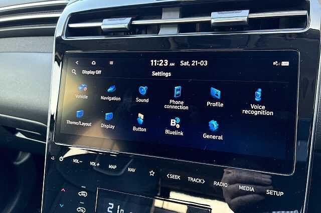 Hyundai TUCSON T-GDI ULTIMATE DCT MHEV Blue